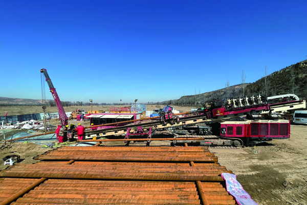 DN711天然气管道穿越工程